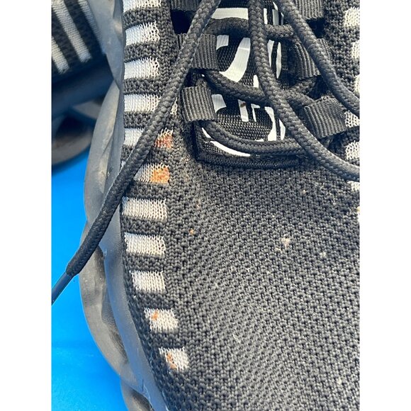 Gsl Moln Black Knit Breathable Athletic Running Sneakers Unisex - Picture 11 of 11